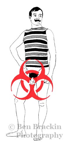 Biohazard Man by Ben Brackin